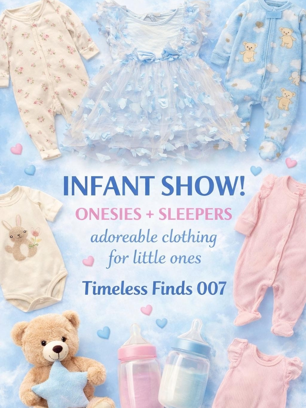Infant bundles as seen on camera -COME TO lIVE SHOW